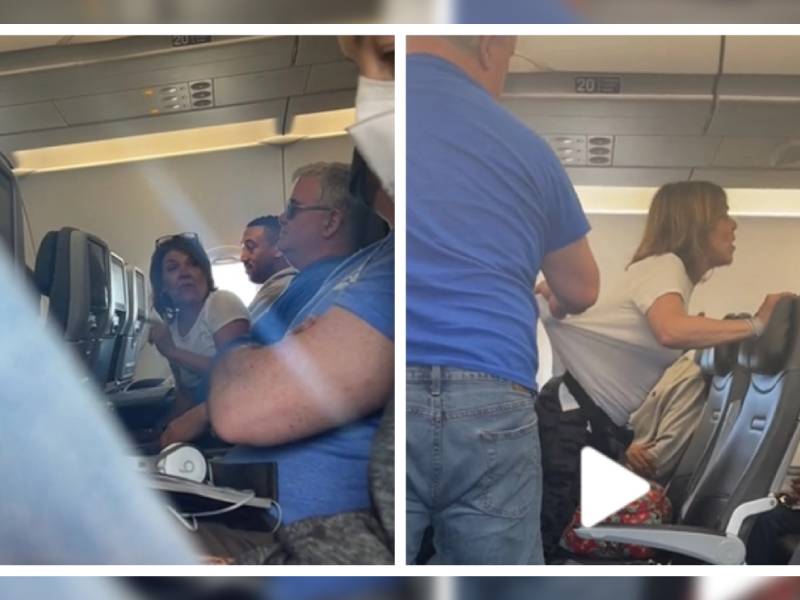 Expulsan a pareja de vuelo; aseguran que fue porque son pro Trump