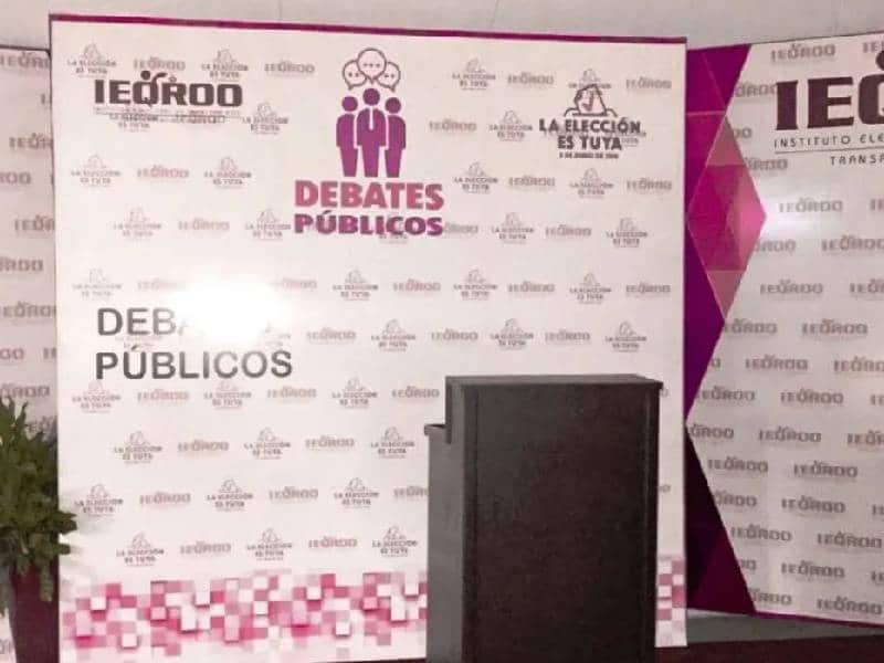 Listas fechas para debates entre aspirantes a diputados y la gubernatura