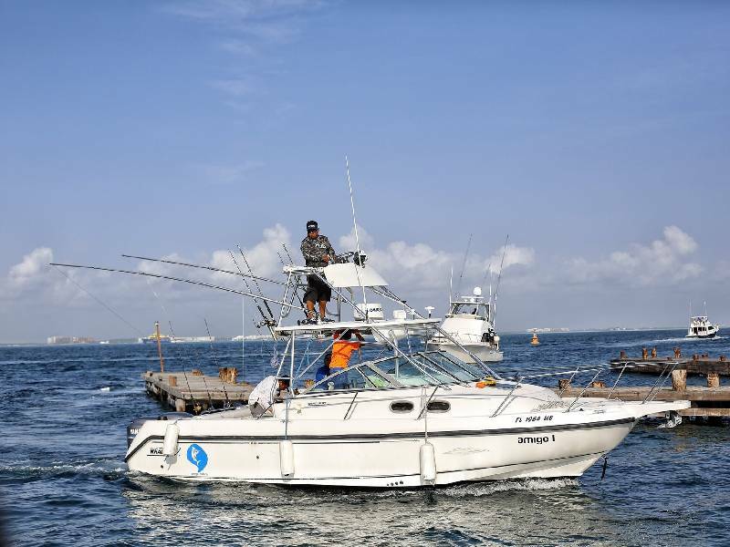 Confían en romper récord de participación en un torneo de pesca en Isla Mujeres