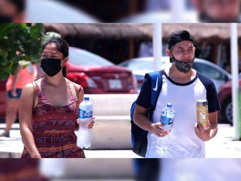 Continúan el calor en Quintana Roo
