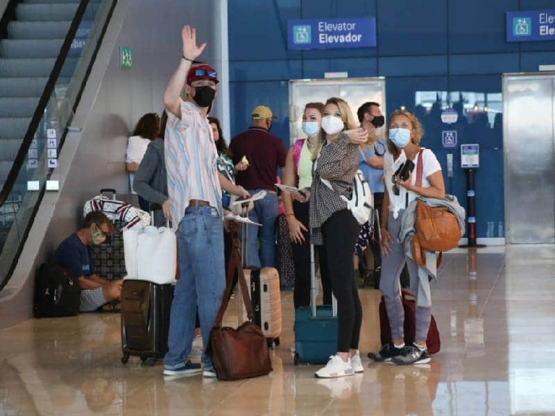 Aumentó 44.9% arribo de turistas internacional a México en marzo