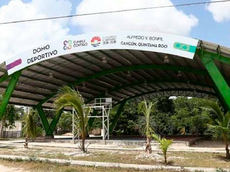 Inician con la revisión y mantenimiento para los domos en la ciudad de Chetumal