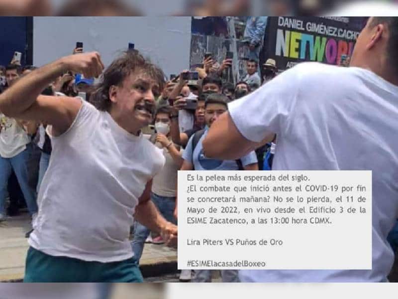 Video. "Quiere llorarÔÇØ: Profesor del Poli reta a golpes a alumno en vía pública y con público