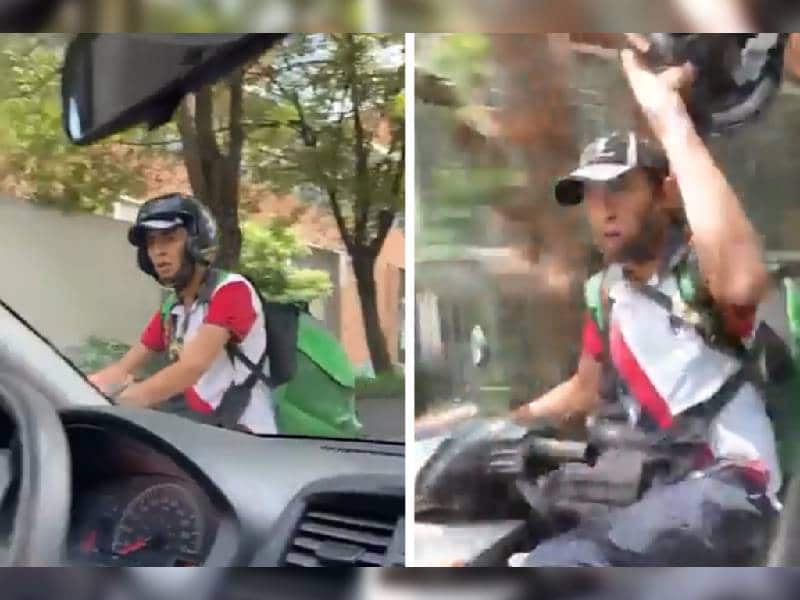 Cae presunto repartidor que agredió a familia en auto