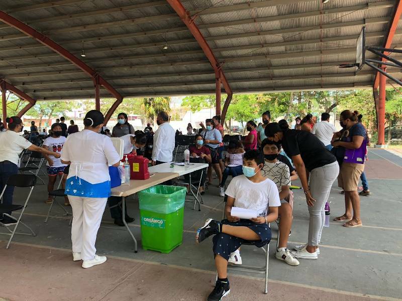 Buena asistencia en jornada para menores de 12 años