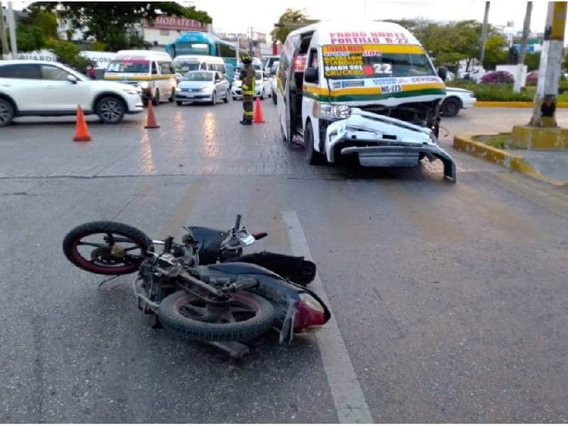 Siete de cada 10 motociclistas responsables de accidentes