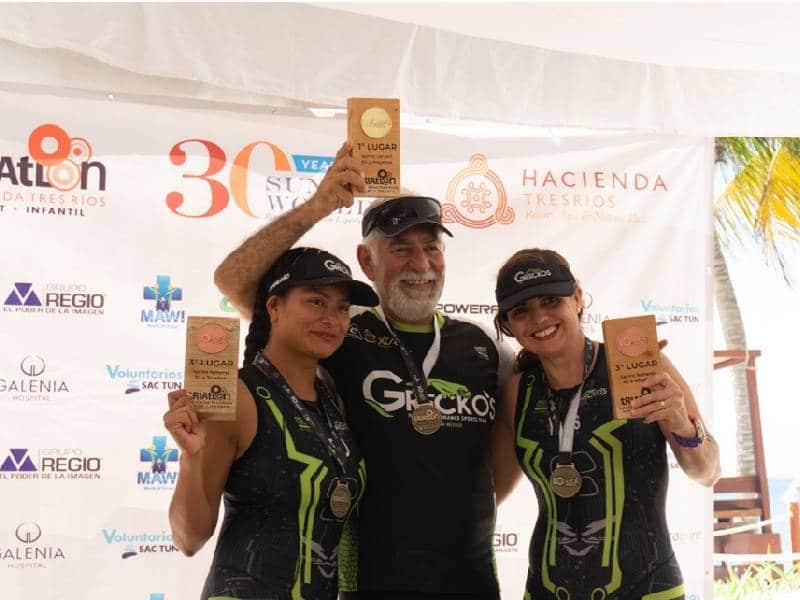 El Triatlón Hacienda Tres Ríos llega a su fin con éxito
