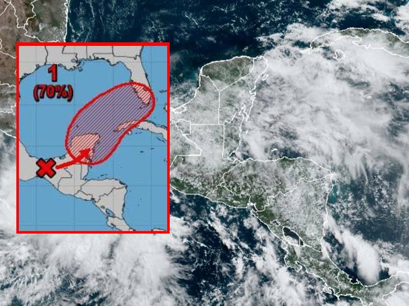 Aumenta probabilidad de formación de sistema ciclónico a un %70