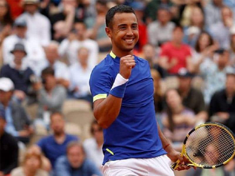 Hugo Dellien, tenista boliviano, clasifica a la segunda ronda del Roland Garros