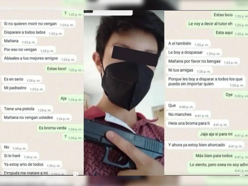 Denuncian a joven por presunta amenaza de tiroteo en escuela de la CDMX