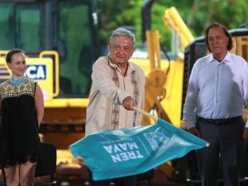 Tren Maya con plan de rescate para sitios arqueológicos: AMLO