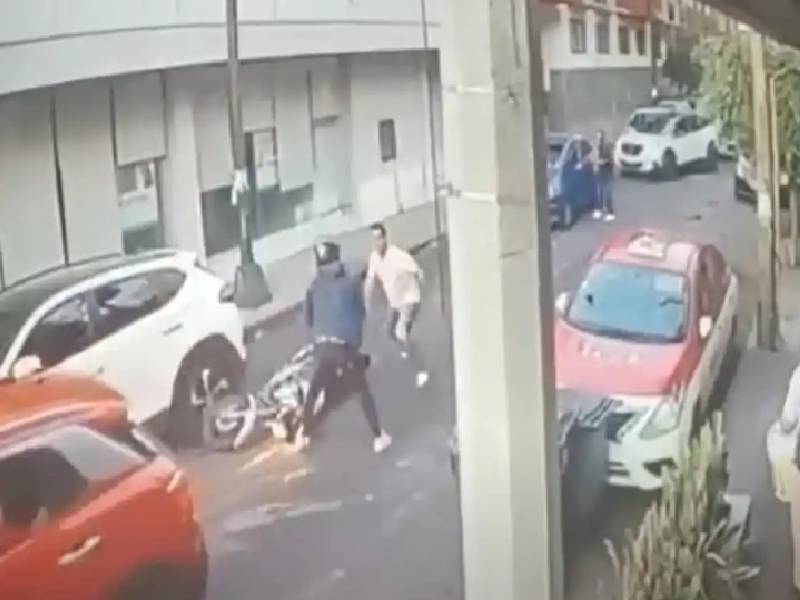 derriba a ladrón