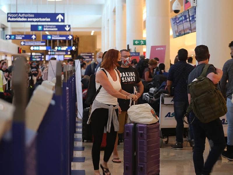 El aeropuerto de Cancún, con 461 operaciones para esta jornada
