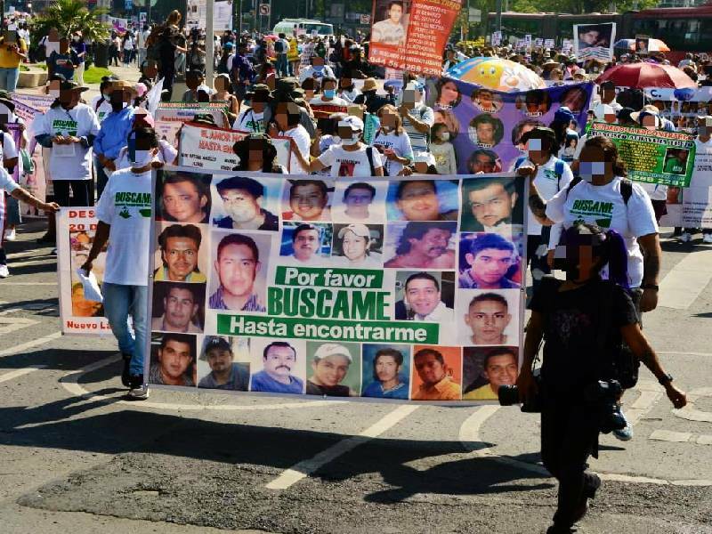 ¡¿Dónde están, dónde están_ Madres marchan por sus hijos desaparecidos