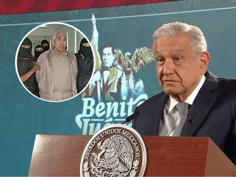 Niega AMLO que se haya detenido a Caro Quintero por presiones de EU