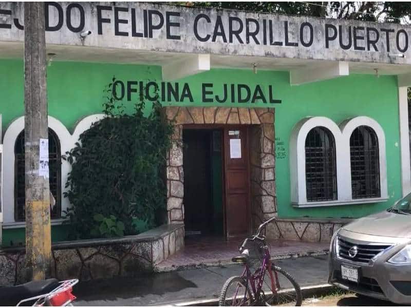 El ejido determinó que terrenos son para acciones públicas y no para los policías