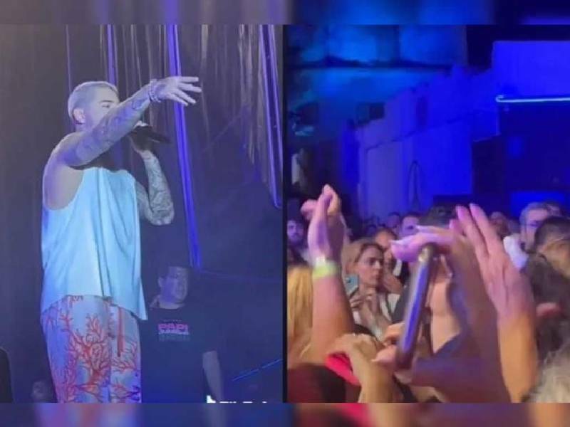 VIDEO: Maluma corrió a dos mujeres que se estaban peleando en su concierto
