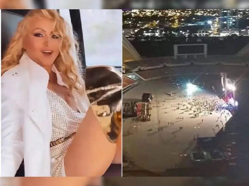 Ni con boletos regalados Paulina Rubio logra concierto lleno en Costa Rica