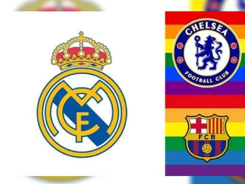 El Real Madrid podría ser sancionado por no portar la bandera LGBT