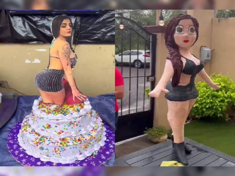 ¡Se descontroló! Arman fiesta temática de Karely Ruiz; se viraliza