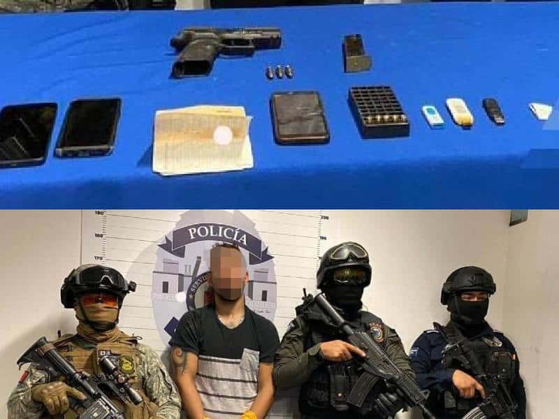 Detienen a uruguayo que recibe a balazos a policías de Cancún