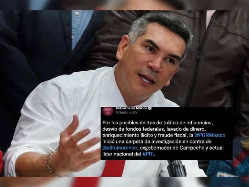 Fue un error informar sobre investigación a Alito Moreno: AMLO