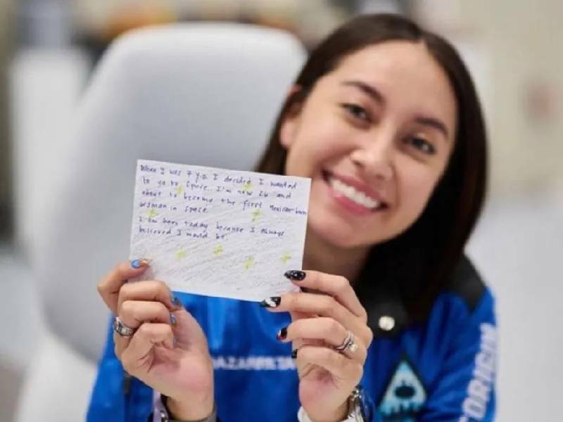 Visitará a AMLO primera astronauta mexicana