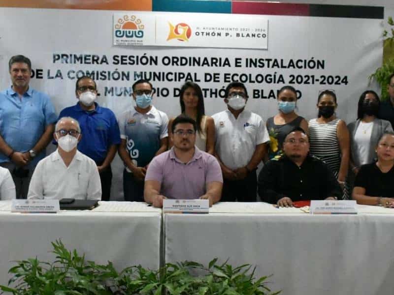 Instalan comité municipal de econología 2021-2024 de Othón P. Blanco