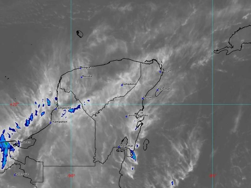 Conitnúa el calor en Quintana Roo con lluvias aisladas