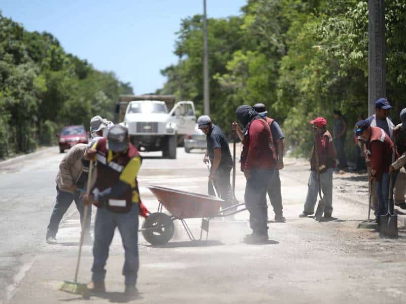 Redoblan mantenimiento en infraestructura alterna y secundaria a Blvd. Colosio