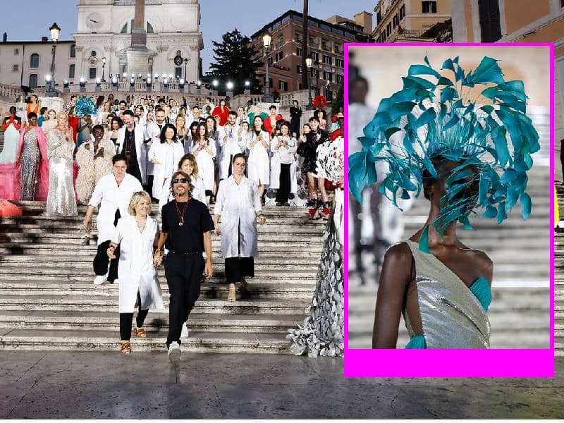 ¿Pelea? Velentino es demandado por Dior después de su gran show en Roma