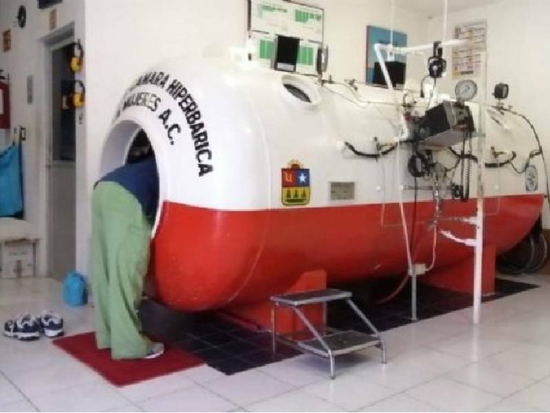 Seis pescadores descompresiónados en la a cámara hiperbárica