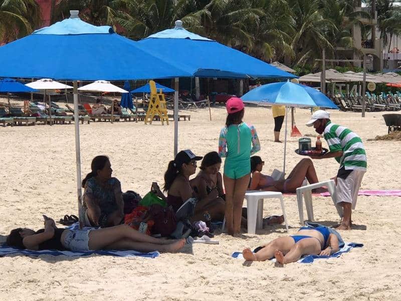 Autoridades resguardan arenales y playas de Solidaridad, durante presente temporada veraniega
