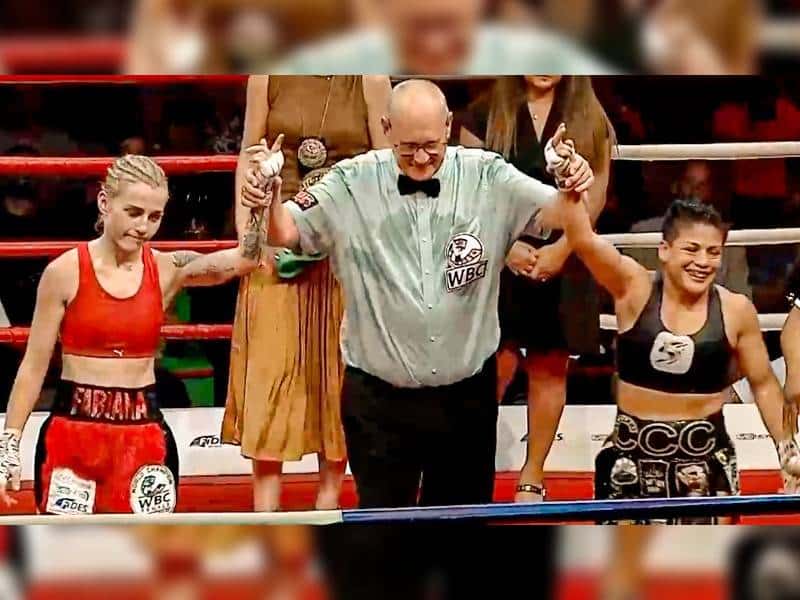 La cancunense Elizabeth López empata con la campeona checa Fabiana Bytyqi
