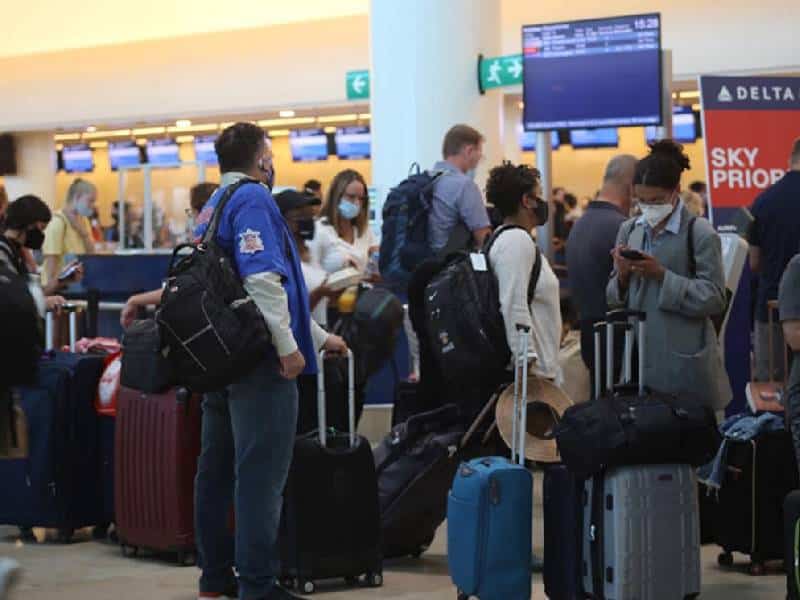 El aeropuerto de Cancún, con 480 vuelos y una conexión con 72 destinos