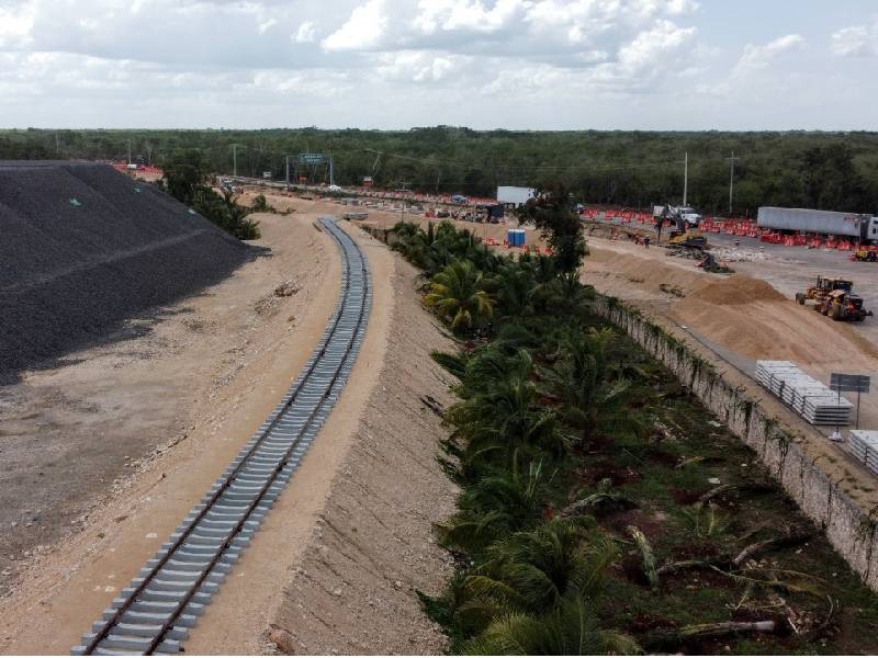 Avanza sin contratiempos el Tramo 4 del Tren Maya