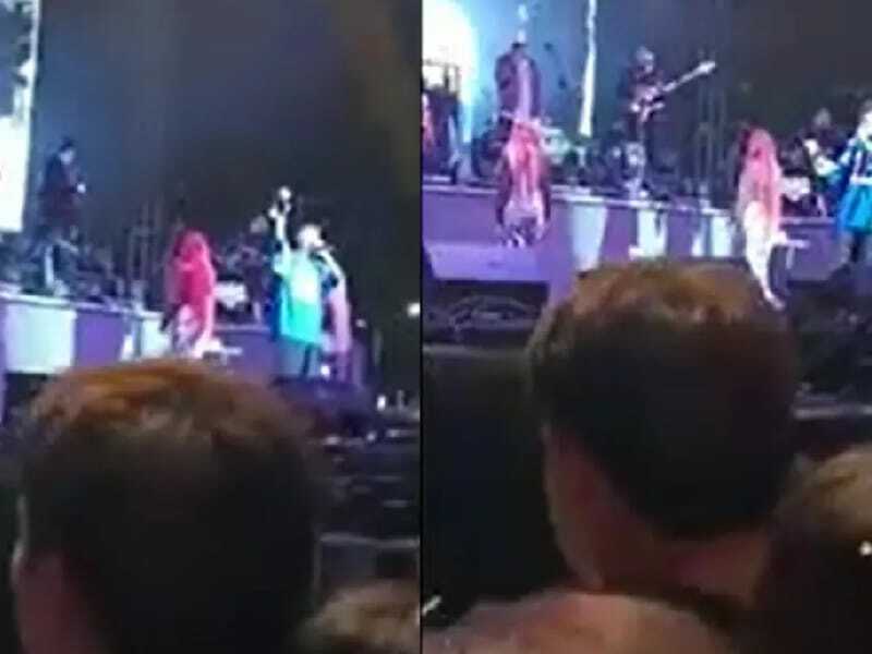 Esta fue la reacción de Santa Fe Klan cuando recibió un Dr. Simi en su concierto