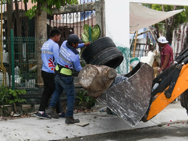 Todo septiembre mes de descacharrización en Solidaridad