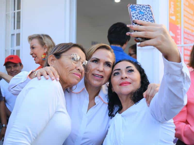 Lili Campos inaugura el cuarto Punto Violeta