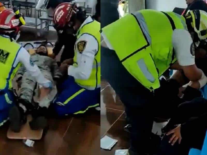 Así quedaron los policías y militares tras la protesta en el Campo Militar 1
