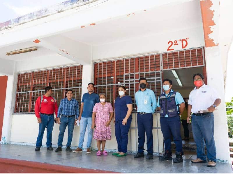 Supervisan refugios anticiclónicos en Isla Mujeres