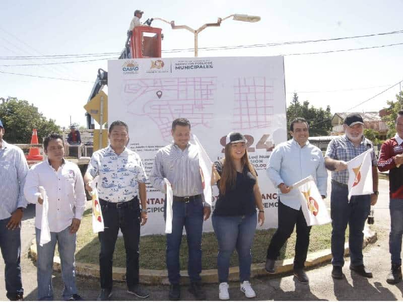 Invierte comuna de OPB 1.2 mdp en luminarias