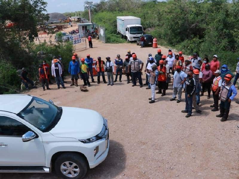 Sedena negocia mejoras para trabajadores del Tren Maya