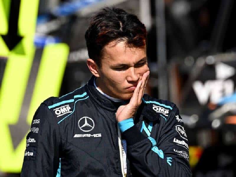 Alex Albon sufrió fallo respiratorio