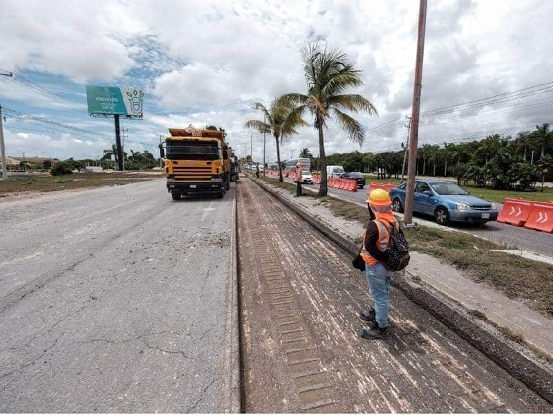 Las obras en la Colosio, el aeropuerto y la Nichupté, de acuerdo con lo programado