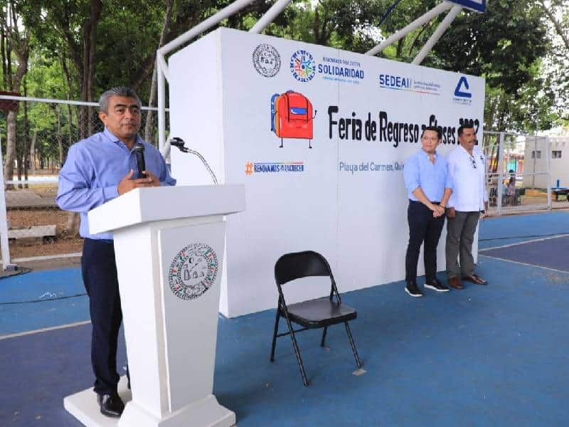 Gobierno municipal apoya la economía familiar para el regreso a clases