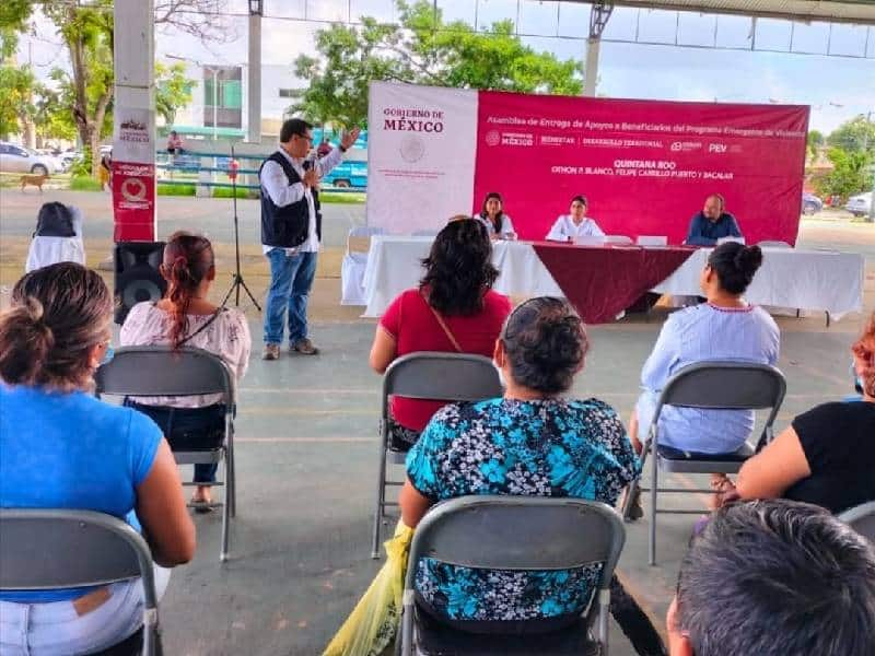 Benefician a 400 familias de Chetumal con Programa Emergente de Vivienda 2022