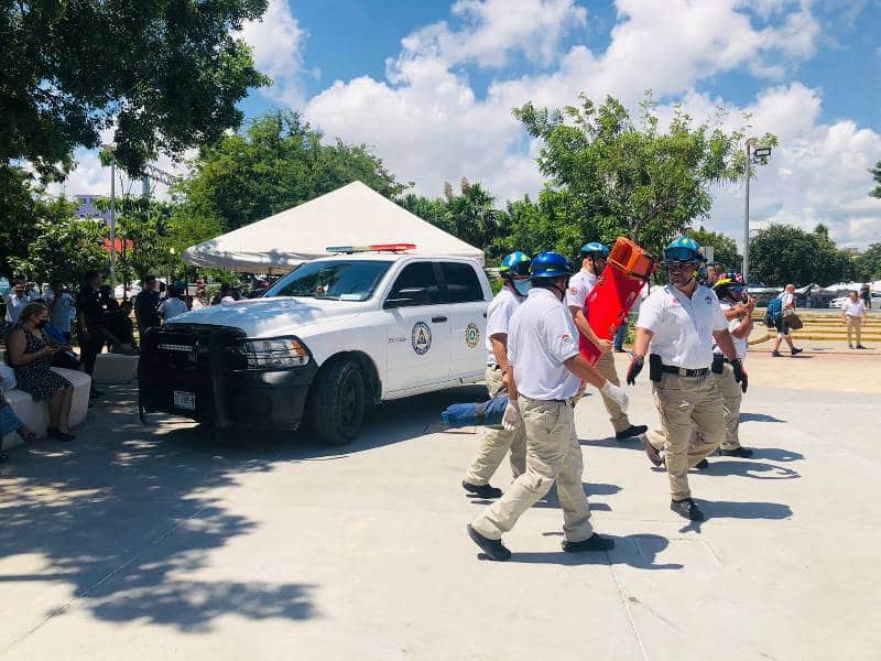 Participan 1,065 inmuebles en simulacro de sismo