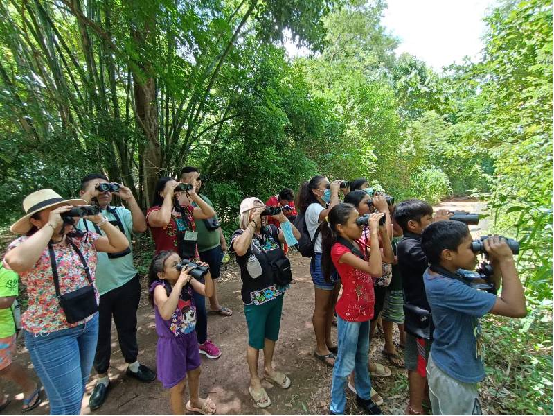 Implementan en la Zona Maya labores altruistas para la conservación de aves