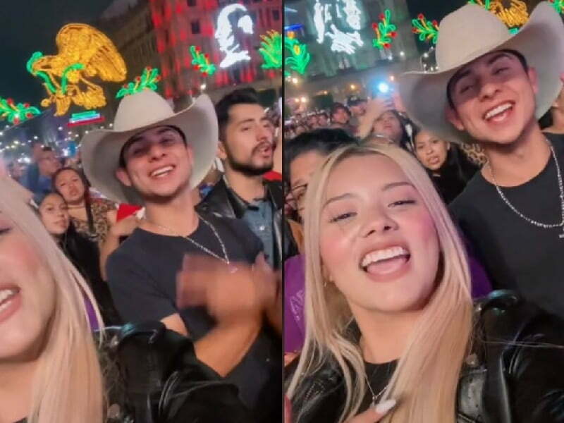¡Ay el amor! Mujer se enamora en el concierto de Grupo Firme; se reencuentran en TikTok